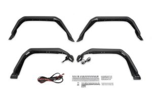 Jeep Gladiator JT Fender Flares - DV8 Offroad - Spec Series - Satin Black - `20-`23